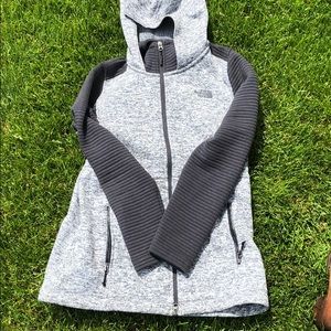 North face long large coat